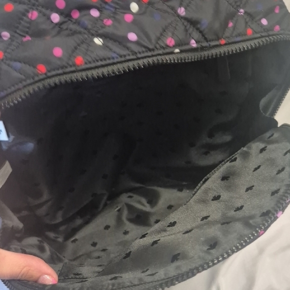 Kate Spade New York Karissa Nylon Quilted Large Backpack in the "Festive Polka D - Picture 4 of 6